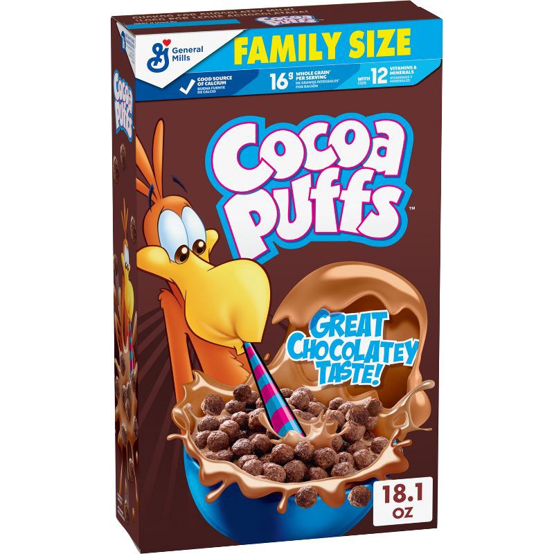 slide 1 of 7, General Mills Family Size Cocoa Puffs Cereal - 18.1oz, 18.1 oz