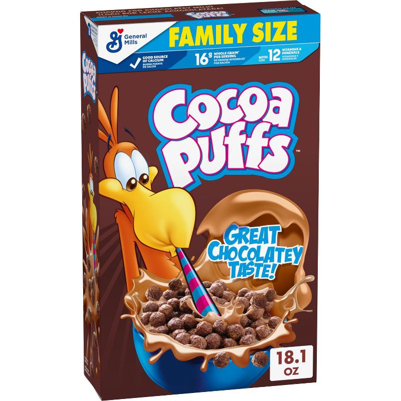 slide 1 of 7, General Mills Family Size Cocoa Puffs Cereal - 18.1oz, 18.1 oz