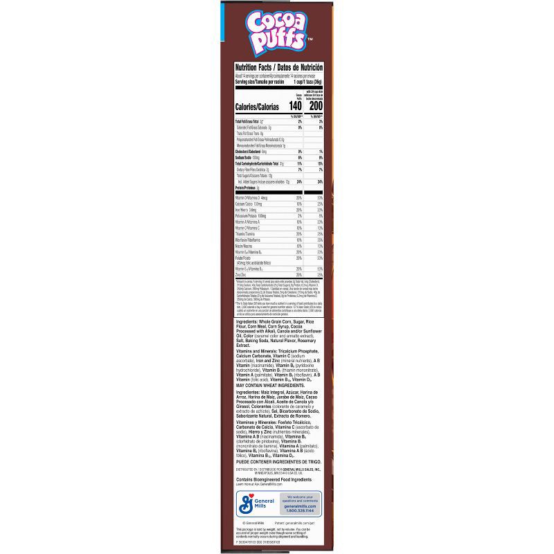 slide 6 of 7, General Mills Family Size Cocoa Puffs Cereal - 18.1oz, 18.1 oz