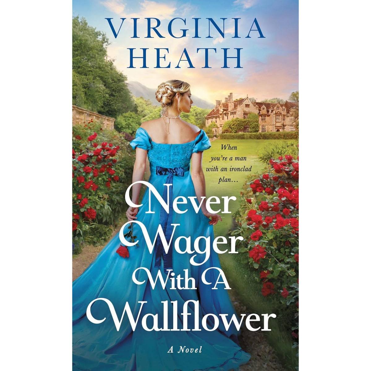 slide 1 of 1, Never Wager With A Wallflower By Virginia Heath, 1 ct