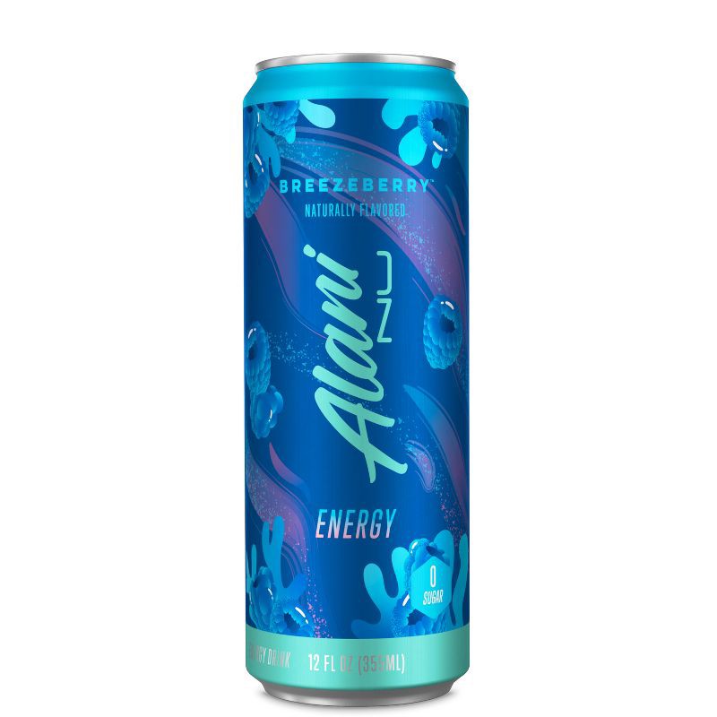 slide 4 of 4, Alani Nu Alani Breezeberry Energy Drink -12 fl oz Can, 12 fl oz