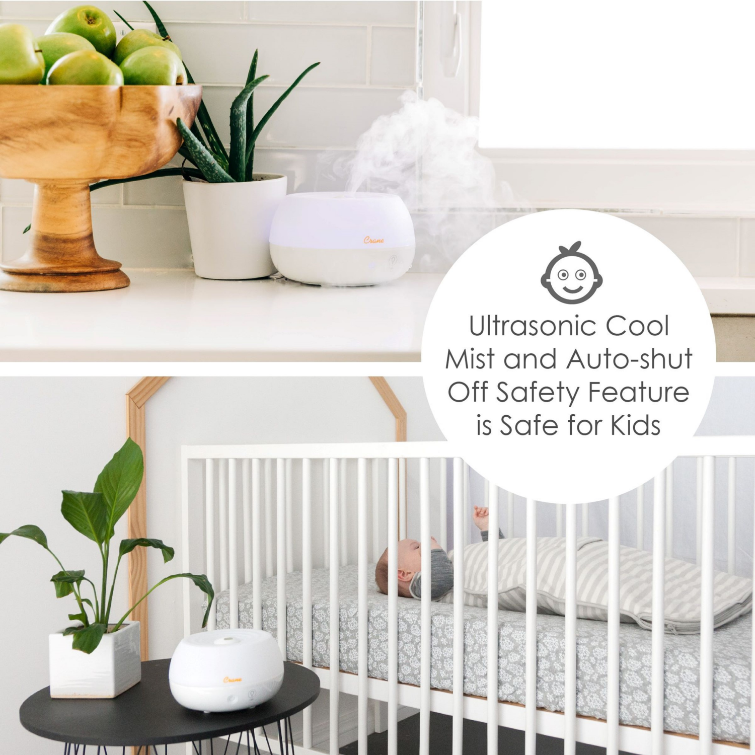 slide 5 of 7, Crane Humidifier 1 ea, 1 ct