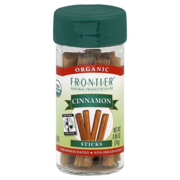 slide 1 of 1, Frontier Organic Cinnamon Sticks, 0.85 oz