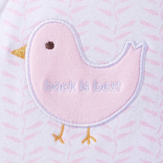slide 2 of 3, HALO SleepSack Small Twine Bird Cotton Wearable Blanket - White/Pink, 1 ct