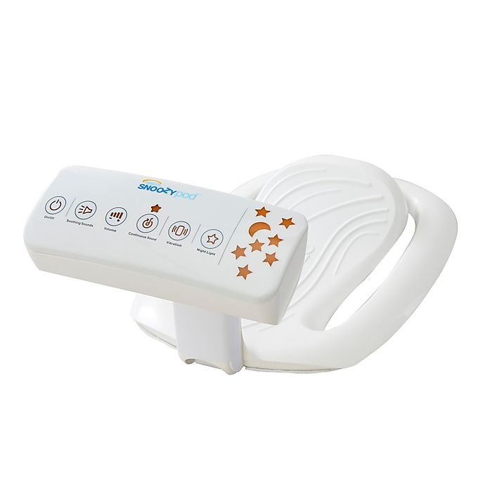 slide 2 of 5, HALO SnoozyPod Vibrating Bedtime Soother - White, 1 ct
