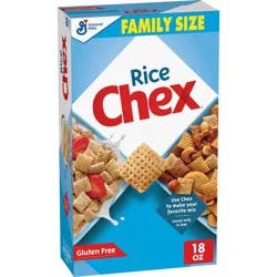 General Mills Family Size Rice Chex Cereal - 18oz