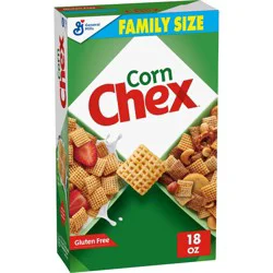 General Mills Size Corn Chex Cereal - 18oz: Gluten-Free, No Artificial Flavors
