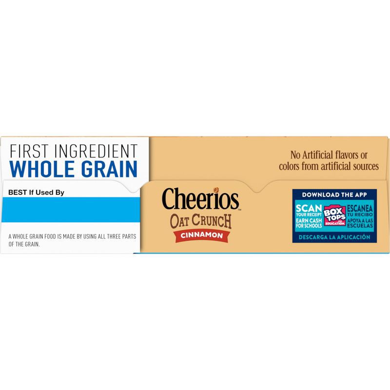 slide 7 of 10, General Mills Family Size Cheerios Oat Crunch Cinnamon Cereal - 24oz, 24 oz
