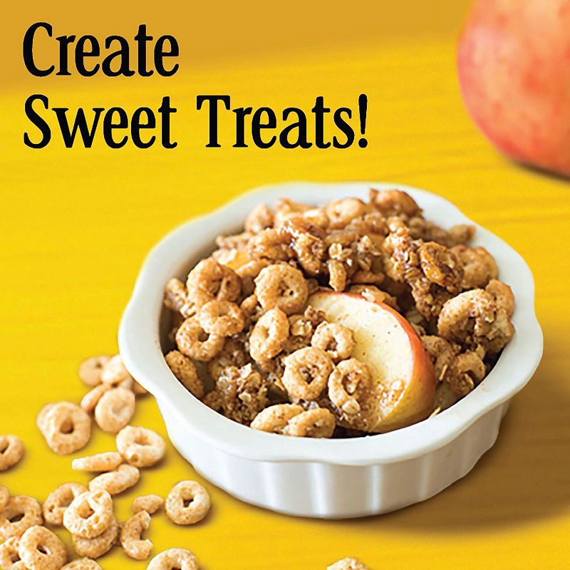 slide 5 of 8, General Mills Family Size Apple Cinnamon Cheerios Cereal - 19oz, 19 oz