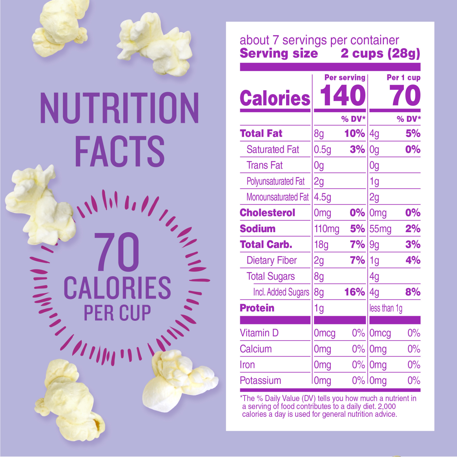 slide 2 of 3, BOOMCHICKAPOP Angie's BOOMCHICKAPOP Sweet & Salty Kettle Corn Popcorn, 7 oz., 7 oz
