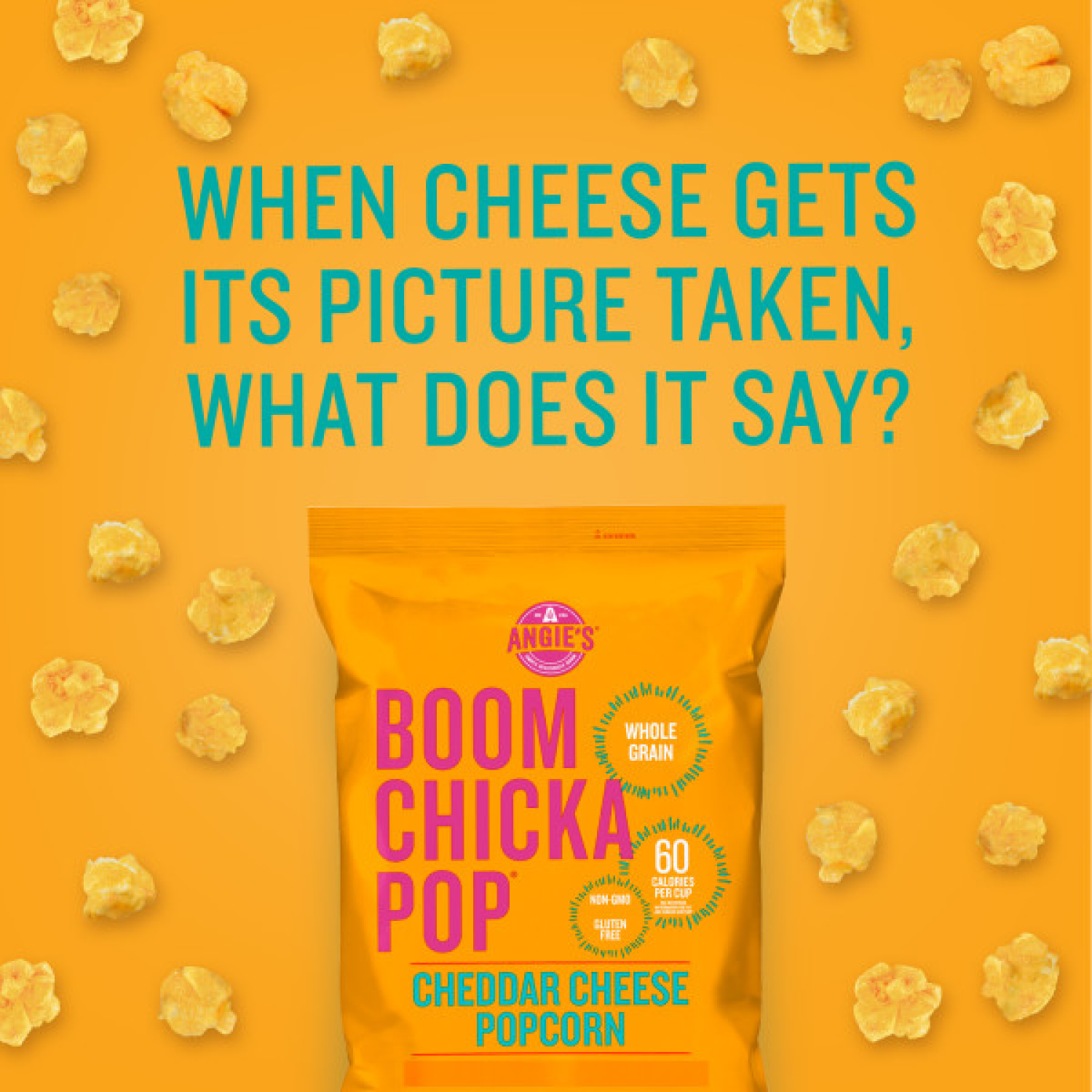slide 3 of 3, Angie's BOOMCHICKAPOP Cheddar Cheese Popcorn, 4.5 oz., 4.5 oz