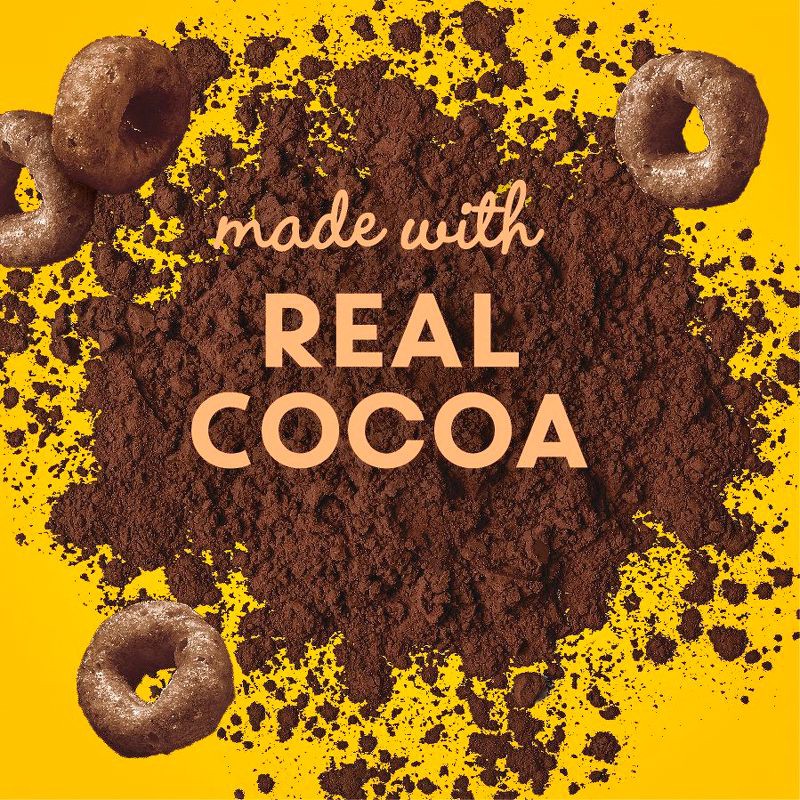 slide 4 of 8, General Mills Family Size Chocolate Cheerios Cereal - 19.2oz, 19.2 oz