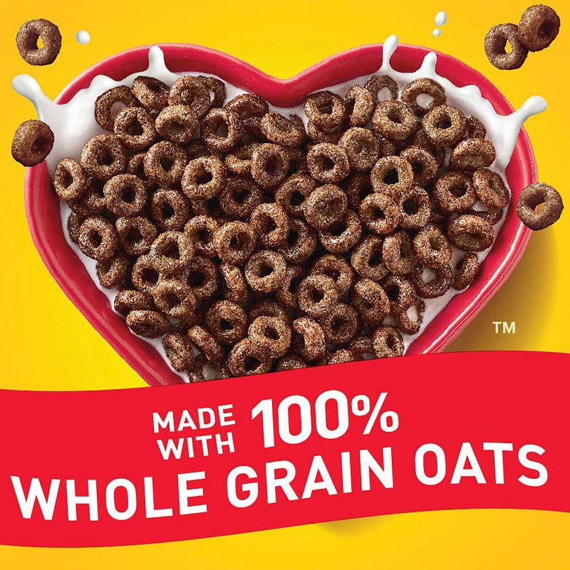 slide 5 of 8, General Mills Family Size Chocolate Cheerios Cereal - 19.2oz, 19.2 oz
