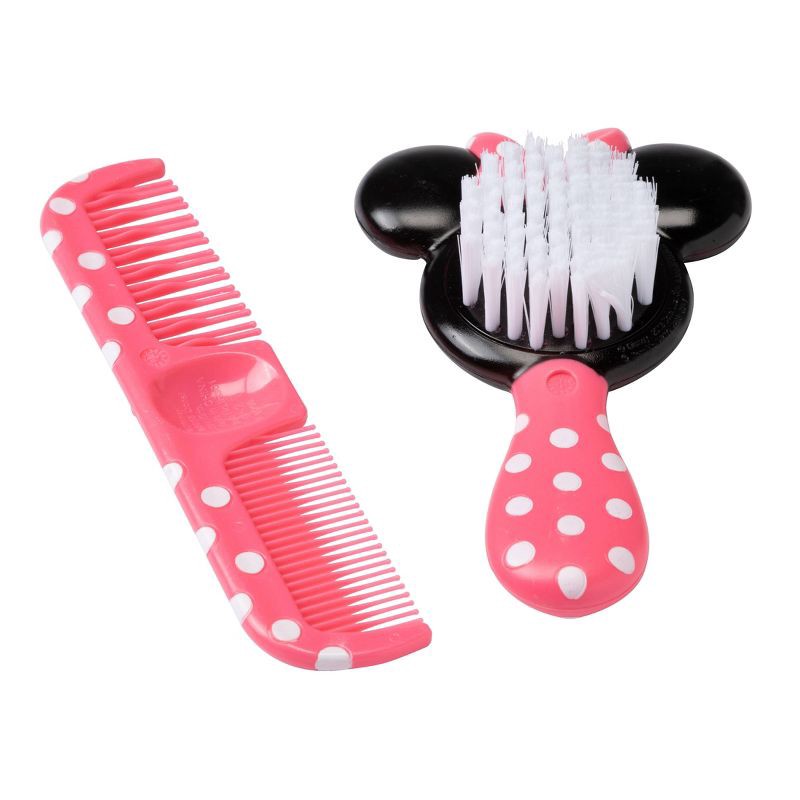 slide 4 of 4, Disney Baby Minnie Brush and Comb Set, 1 ct