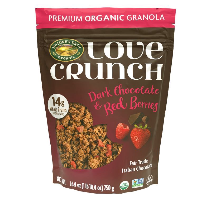 slide 1 of 11, Nature's Path Love Crunch Dark Chocolate & Red Berries Granola - 26.4oz, 26.4 oz