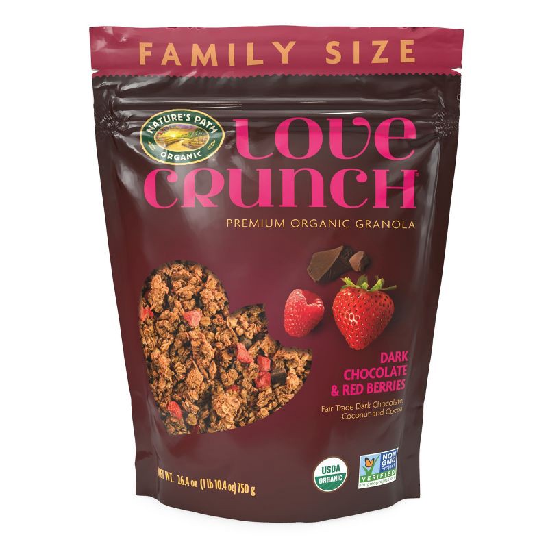 slide 1 of 6, Nature's Path Love Crunch Dark Chocolate & Red Berries Granola - 26.4oz, 26.4 oz