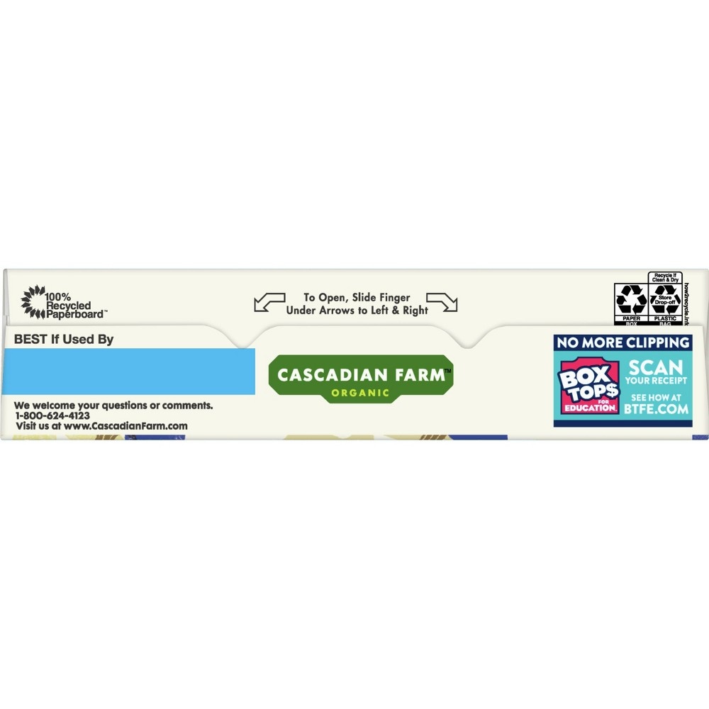 slide 2 of 8, General Mills Cascadian Farm No Sugar Added Vanilla Crispies, 12.5 oz