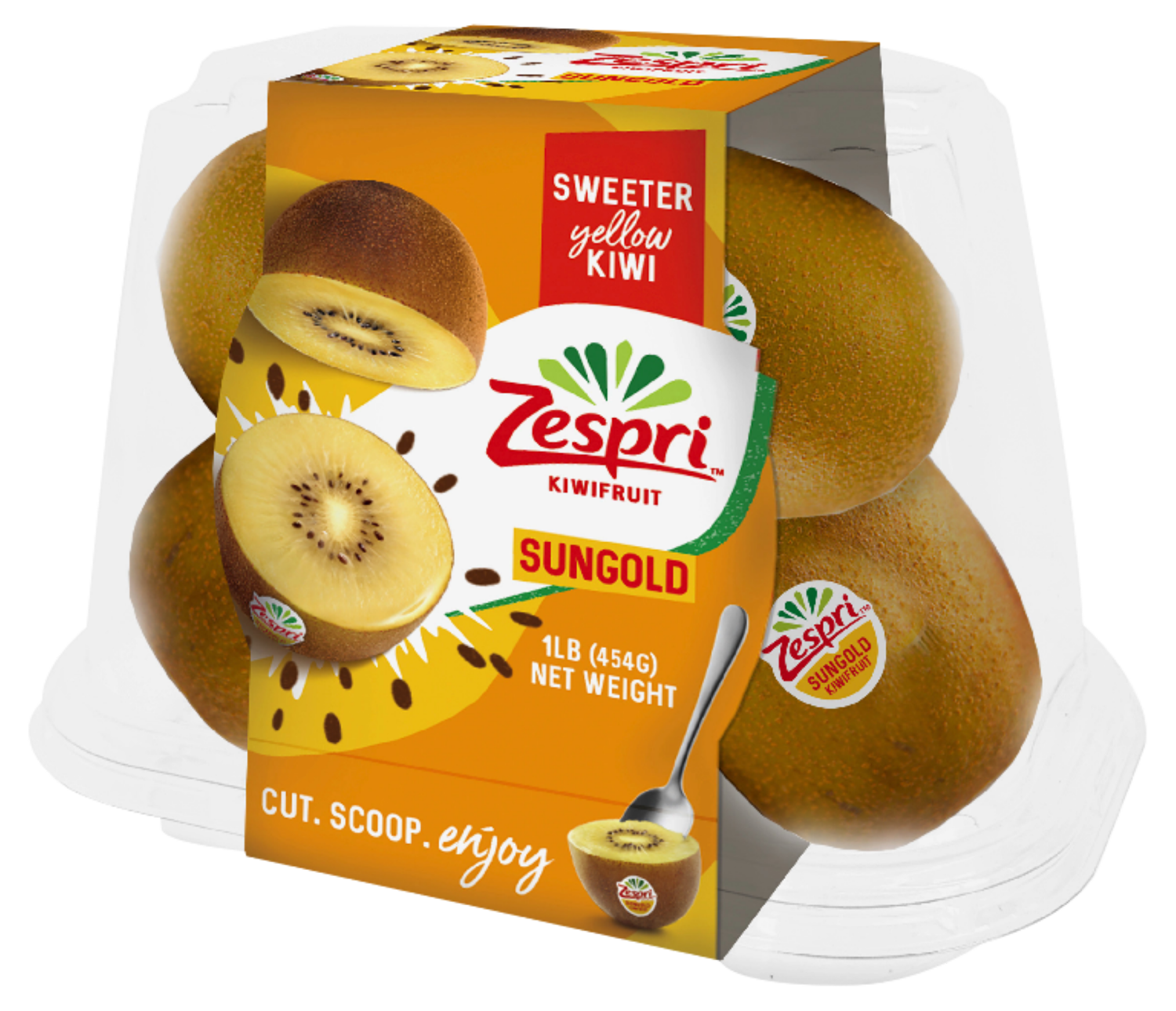 slide 2 of 3, Zespri™ SunGold™ Kiwifruit, 1 lb Pkg, 1 lb
