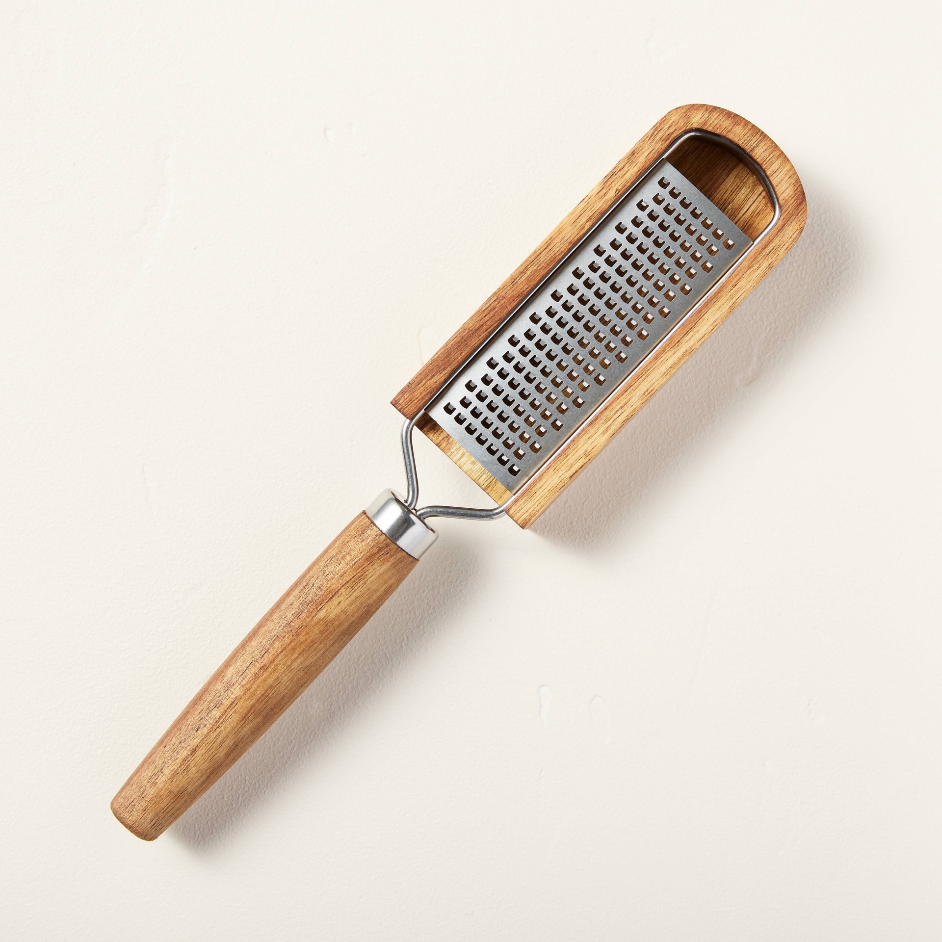 Wood Handle Grater with Catcher - Hearth & Hand with Magnolia 1 ct