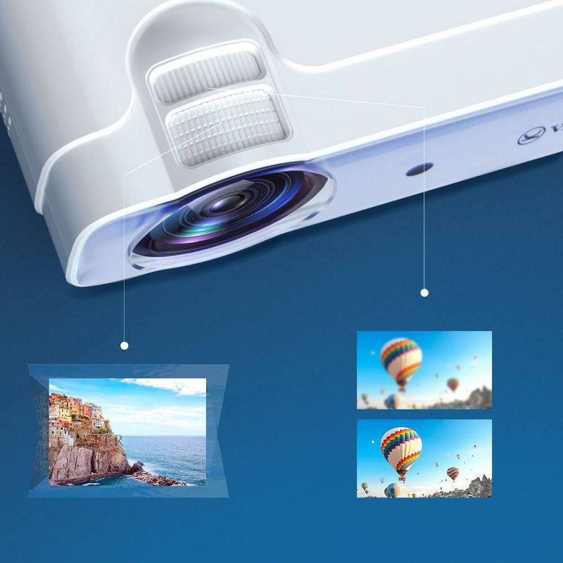 slide 7 of 9, VANKYO Leisure D30T Mini Wi-Fi Projector, 1 ct
