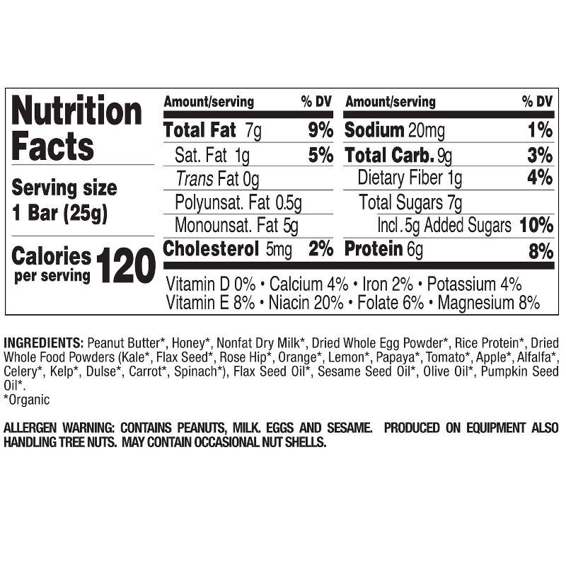 slide 5 of 5, Perfect Bar Peanut Butter Snack Size Protein Bars - 7oz/8ct, 7 oz, 8 ct