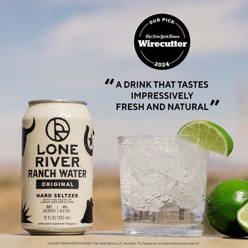 slide 3 of 12, Lone River Ranch Water Hard Seltzer Variety Pack - 12pk/12 fl oz Cans, 12 ct; 12 fl oz