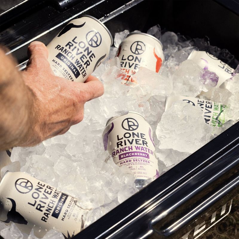 slide 10 of 12, Lone River Ranch Water Hard Seltzer Variety Pack - 12pk/12 fl oz Cans, 12 ct; 12 fl oz