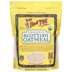 Bob's Red Mill Scottish Organic Oatmeal 20 oz