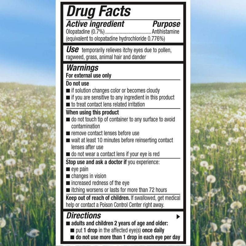 slide 8 of 9, Pataday Once Daily Relief Extra Strength Allergy Eye Drops - Twin Pack - 0.17 fl oz, 0.17 fl oz