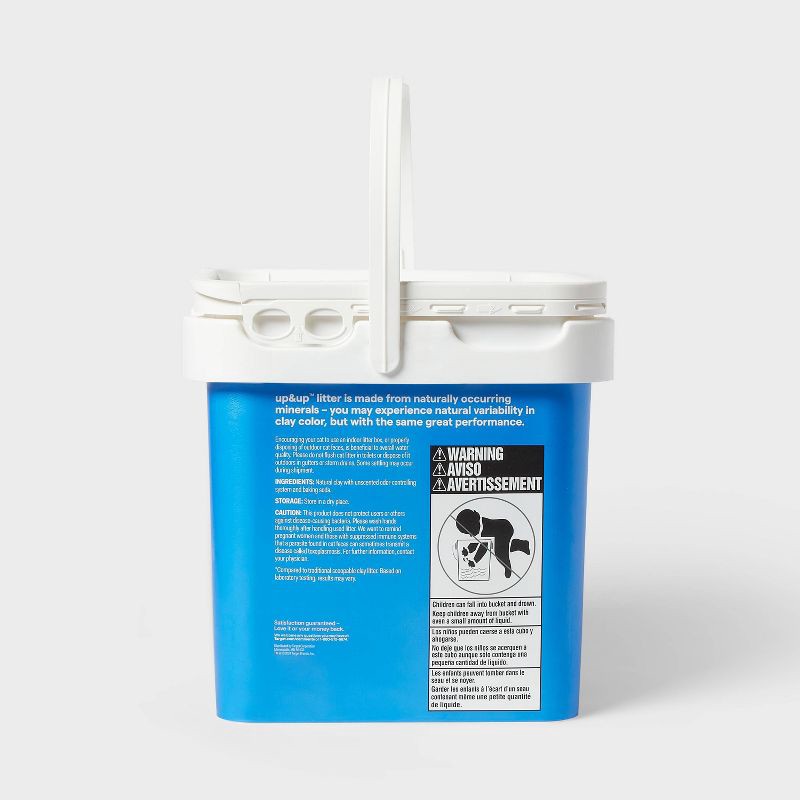 slide 3 of 4, Lightweight Fragrance Free with Baking Soda Clumping Cat Litter - 17.5lbs - up&up™, 17.5 lb