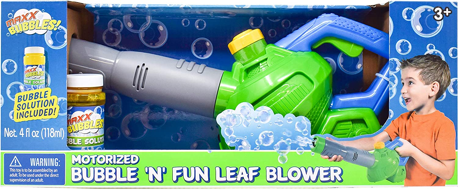 slide 1 of 8, Sunny Days Entertainment Maxx Bubbles Motorized Bubble 'N' Fun Leaf Blower, 1 ct