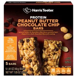 Harris Teeter Peanut Butter Chocolate Chip Protein Bars
