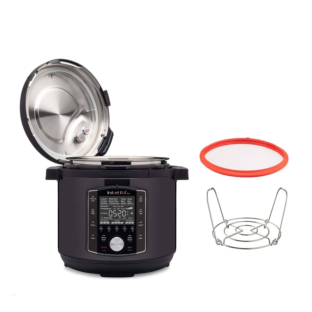 Instant Pot Pro 10-in-1 Slow Cooker/Pressure Cooker 6 qt