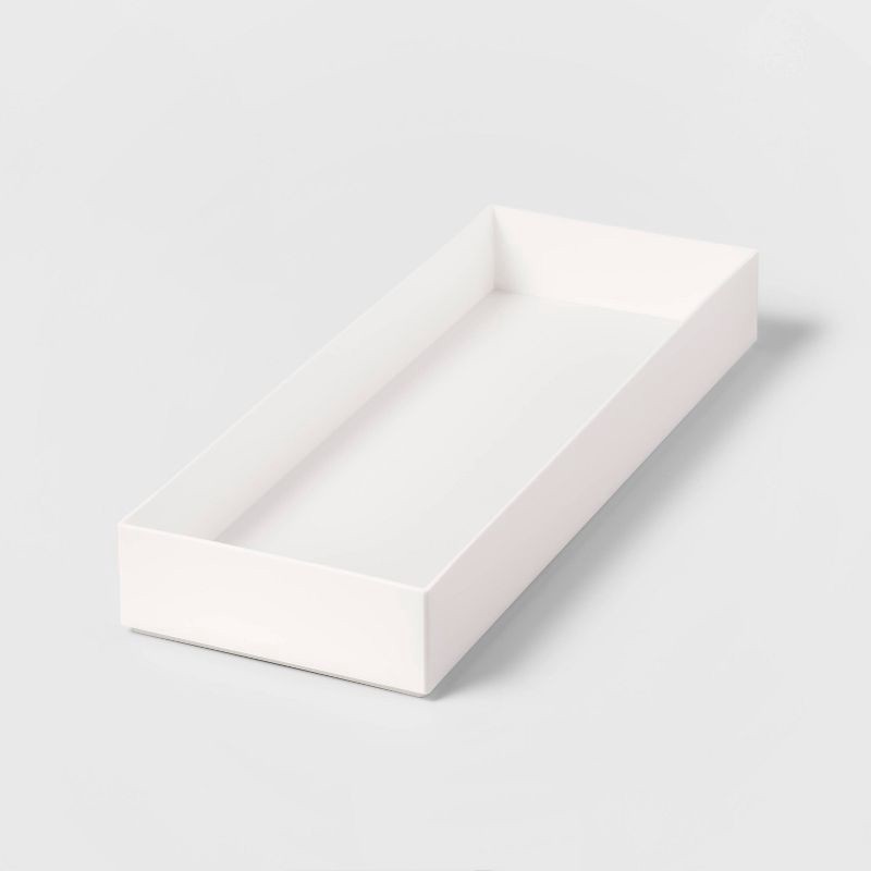 slide 1 of 3, 6"x16" Drawer Organizer White - Brightroom™, 1 ct