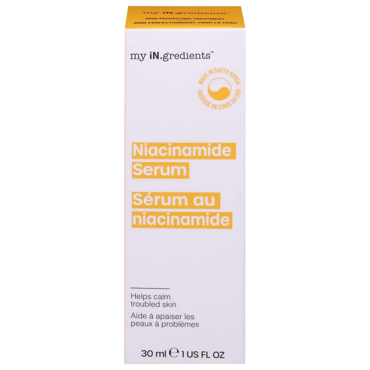 slide 1 of 13, my iN.gredients Niacinamide Serum 30 ml, 1 fl oz