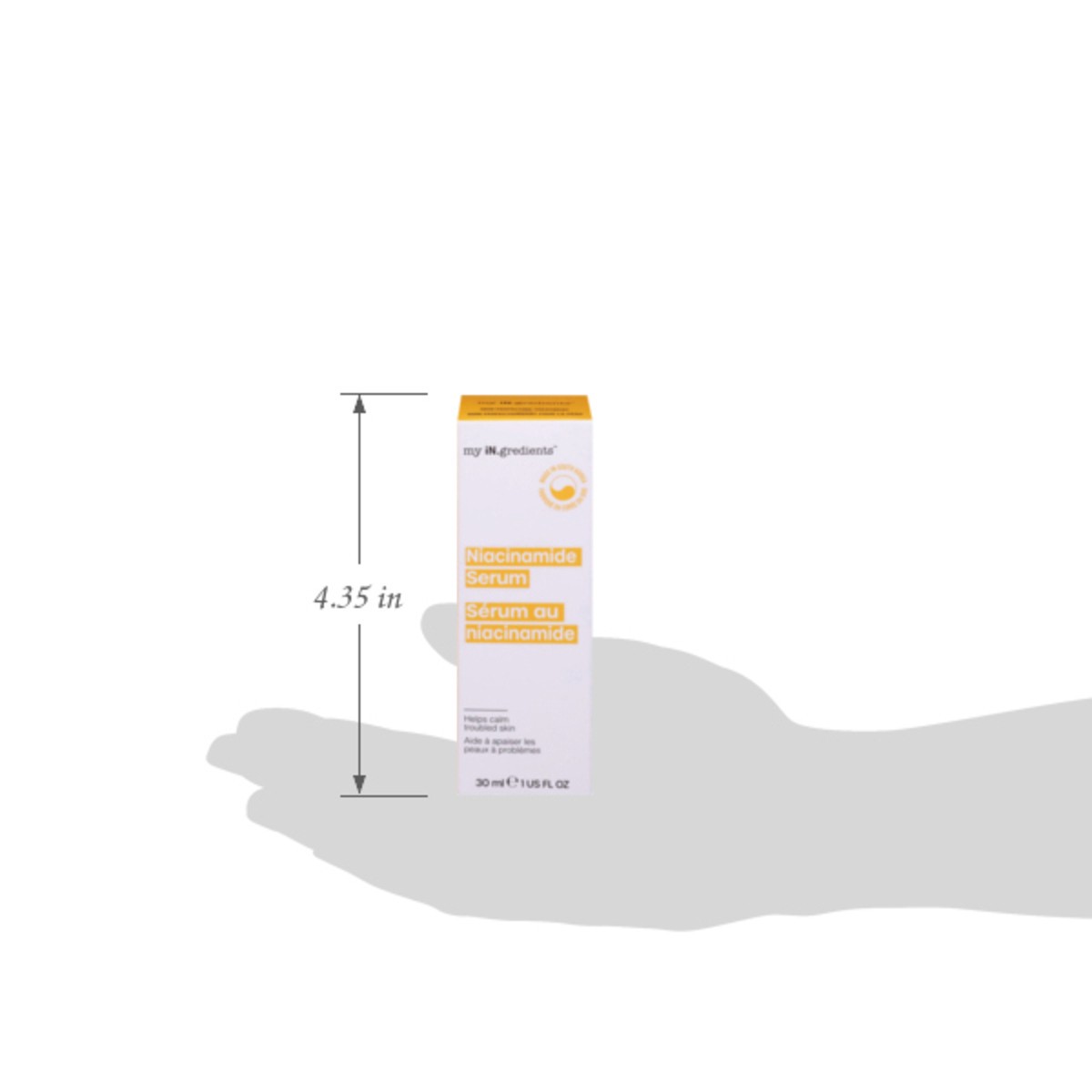 slide 4 of 13, my iN.gredients Niacinamide Serum 30 ml, 1 fl oz