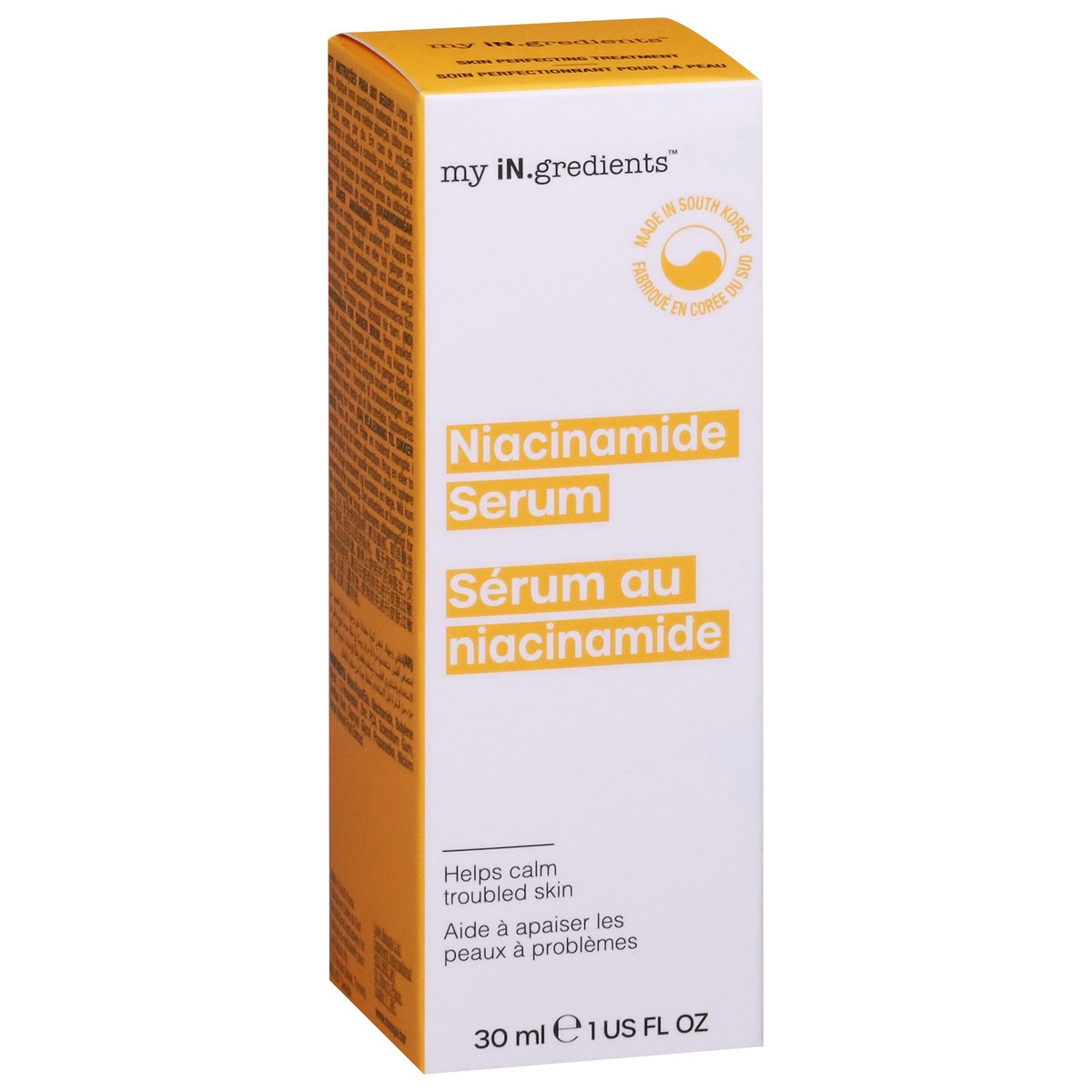 slide 12 of 13, my iN.gredients Niacinamide Serum 30 ml, 1 fl oz