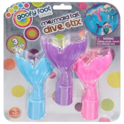 Goofy Foot Designs Mermaid Tail Dive Stix 3 ea