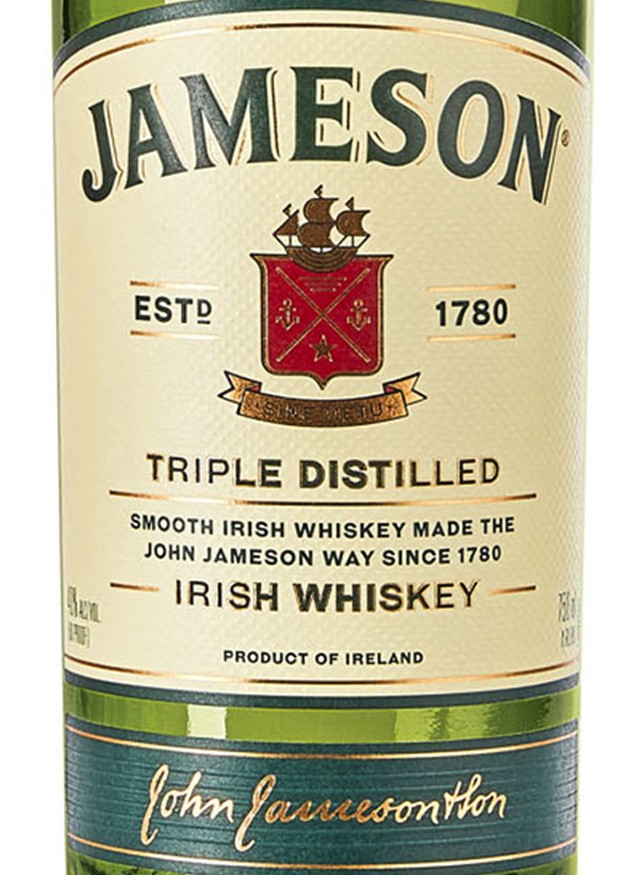 slide 7 of 10, Jameson Irish Whiskey Original Irish Whiskey, 750 mL Bottle, 40% ABV, 750 ml
