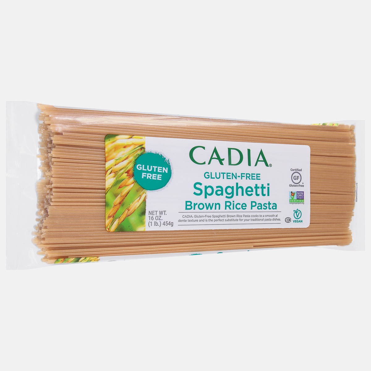 slide 3 of 13, Cadia Gluten-Free Spaghetti Brown Rice Pasta 16 oz, 16 oz