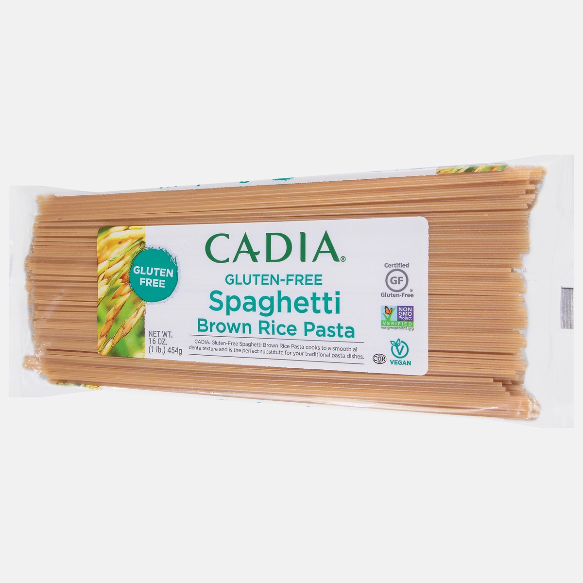 slide 7 of 13, Cadia Gluten-Free Spaghetti Brown Rice Pasta 16 oz, 16 oz