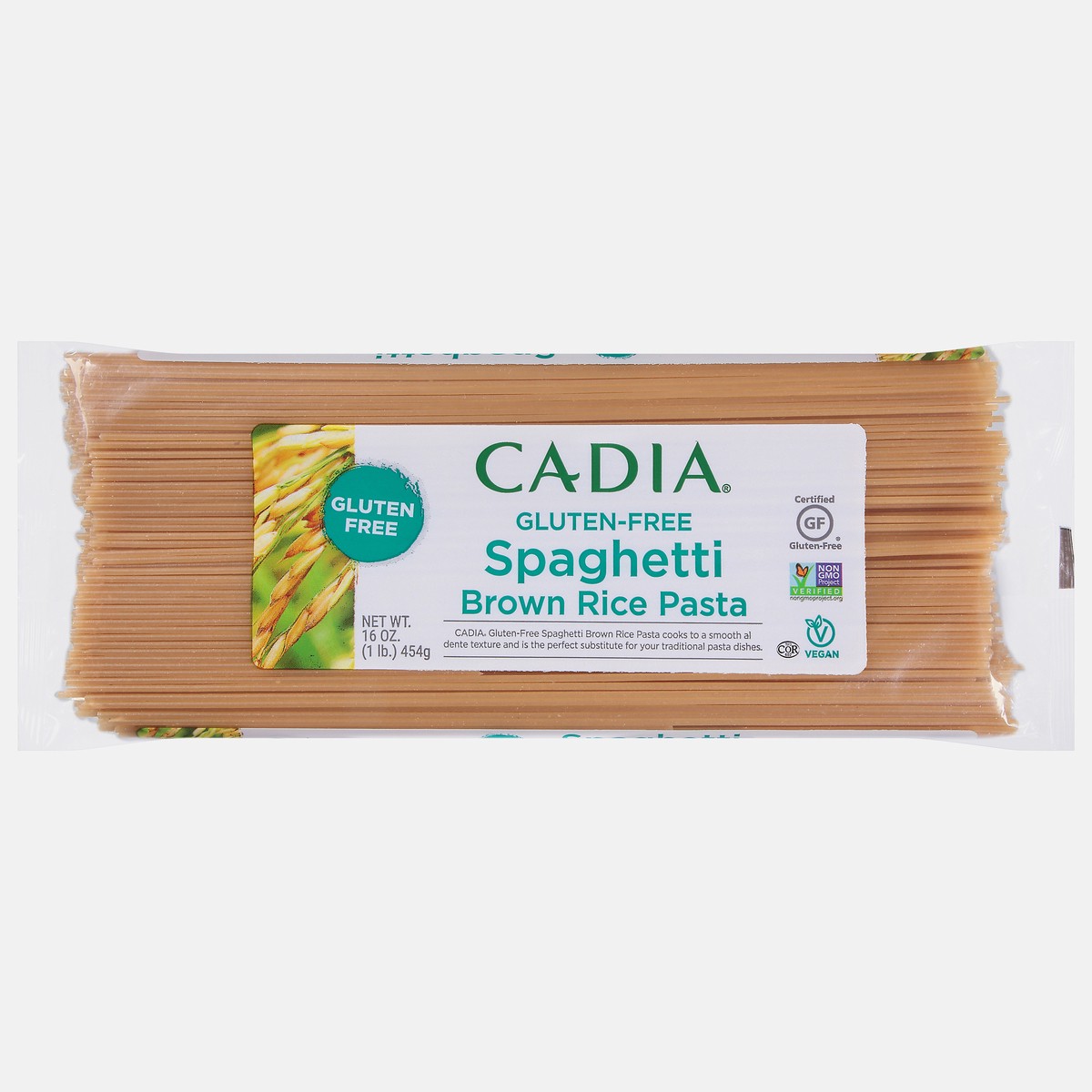slide 9 of 13, Cadia Gluten-Free Spaghetti Brown Rice Pasta 16 oz, 16 oz