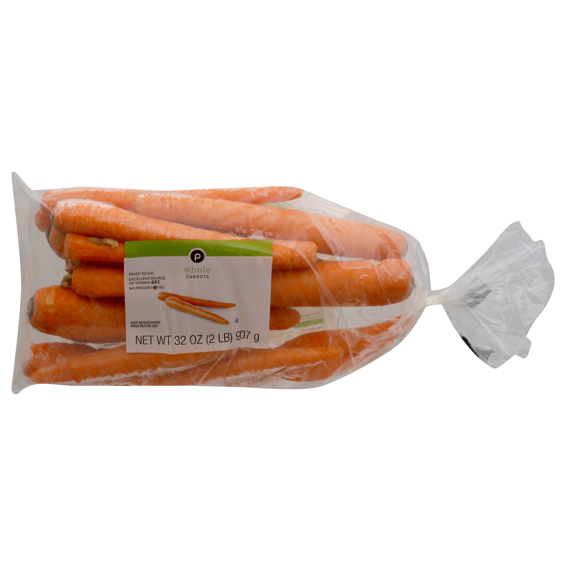 slide 1 of 1, Publix Whole Carrots, 32 oz