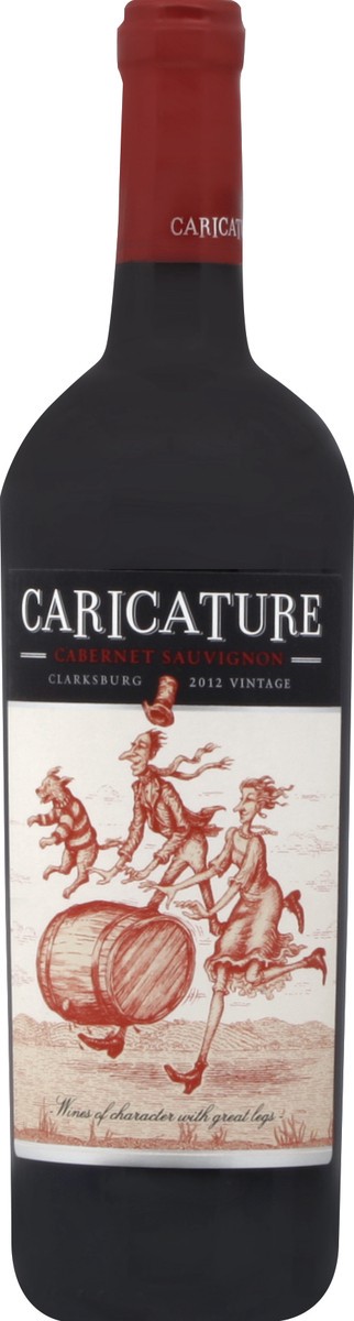 slide 1 of 2, Caricature Cabernet Sauvignon 750 ml, 750 ml