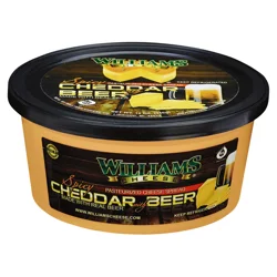 Williams Cheese Spicy Cheddar with Beer Spread, 12 oz