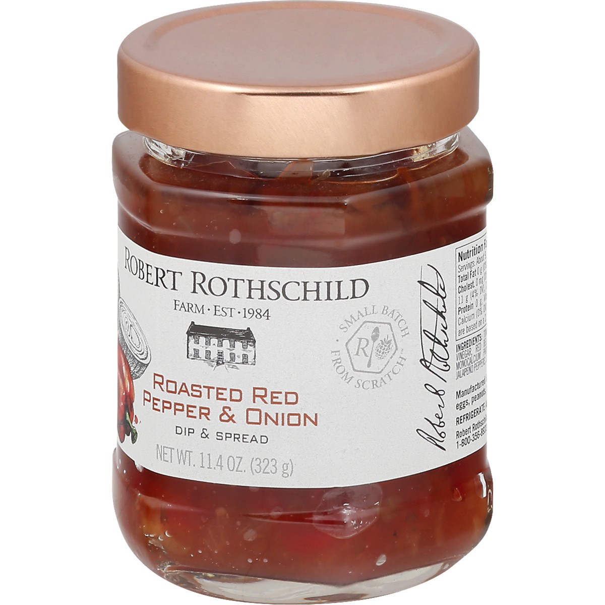 slide 10 of 13, Robert Rothschild Farm Roasted Red Pepper & Onion Dip & Spread, 11.4 oz