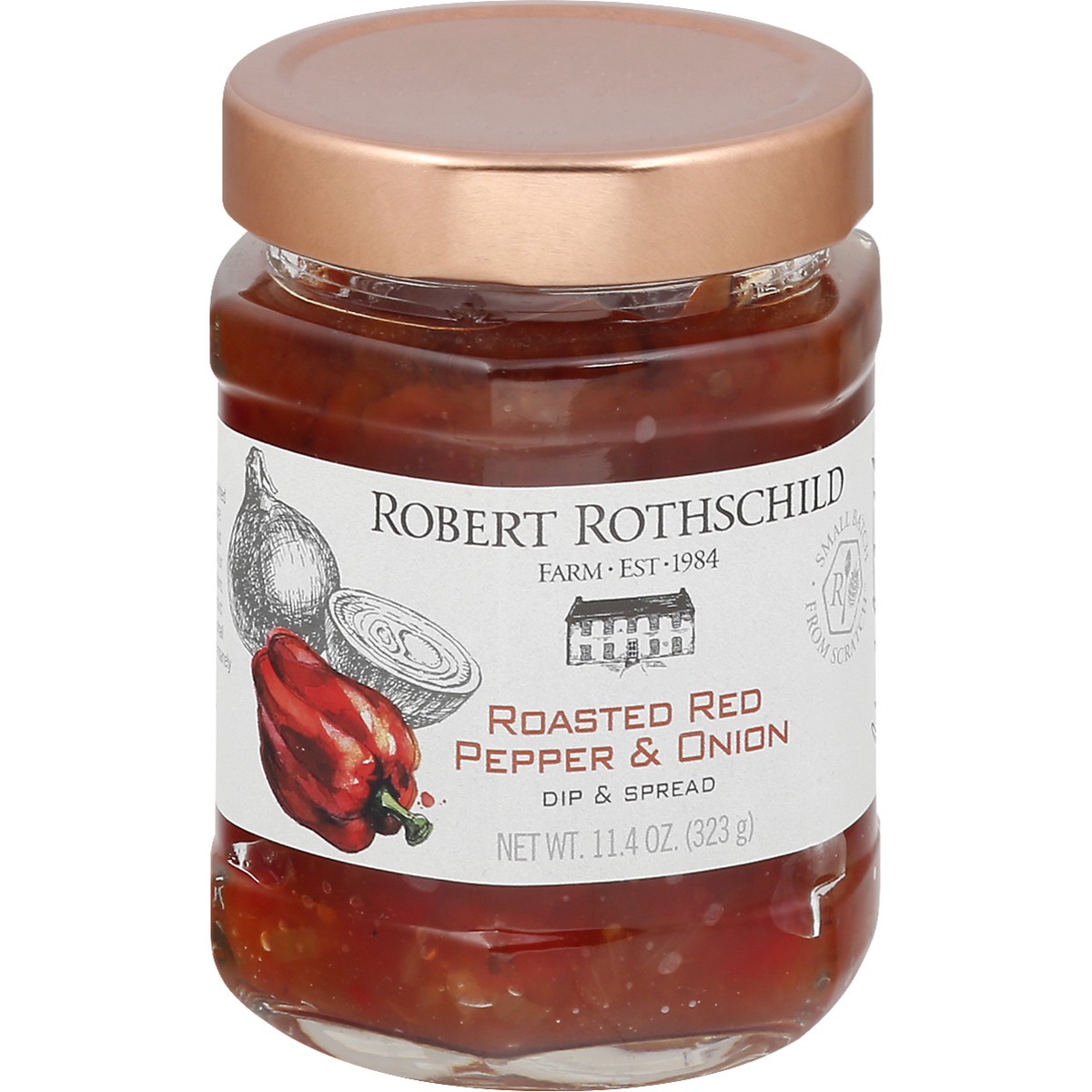 slide 2 of 13, Robert Rothschild Farm Roasted Red Pepper & Onion Dip & Spread, 11.4 oz