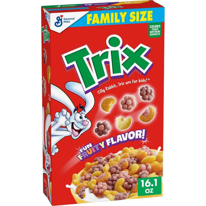 slide 1 of 6, Trix Family Size Breakfast Cereal - 16.1oz, 16.1 oz