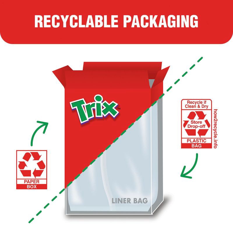 slide 7 of 10, Trix Classic Strawberry Cereal Family Size - 16.1oz - General Mills, 16.1 oz