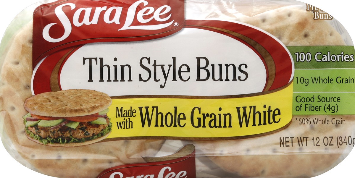 slide 2 of 5, Sara Lee Whole Grain White Thi, 8 ct